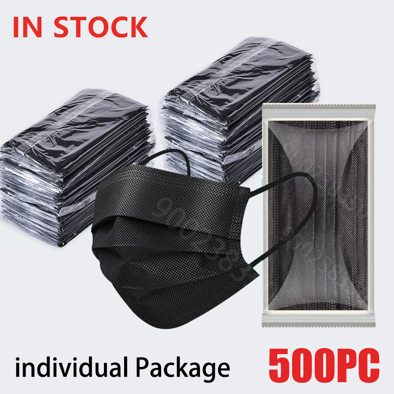 10-500 個大人マスク使い捨て個別個別パッケージマスクノ - Disposable Surgical Mask のレビューと価格