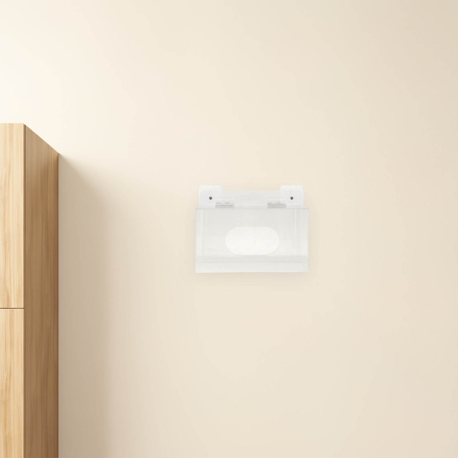 アクリル製フェイスマスクホルダー 壁掛け式 透明マスク収納ボ - Face Mask Storage Box のレビューと価格